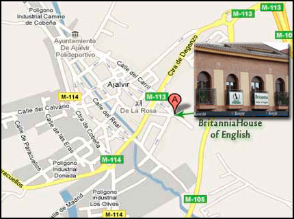 Academia de ingles en Ajalvir